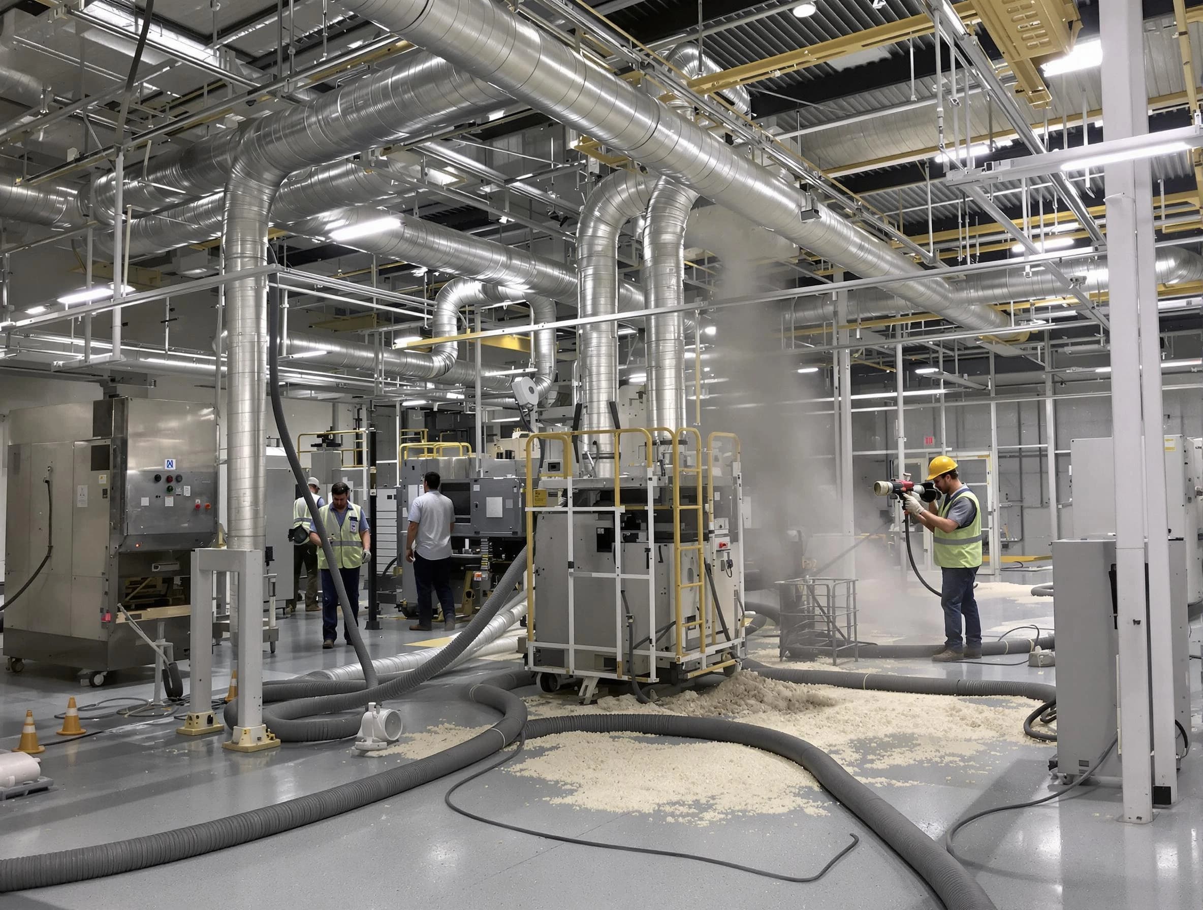 Heavy-duty industrial duct cleaning by Bernalillo Air Duct Cleaning in Bernalillo