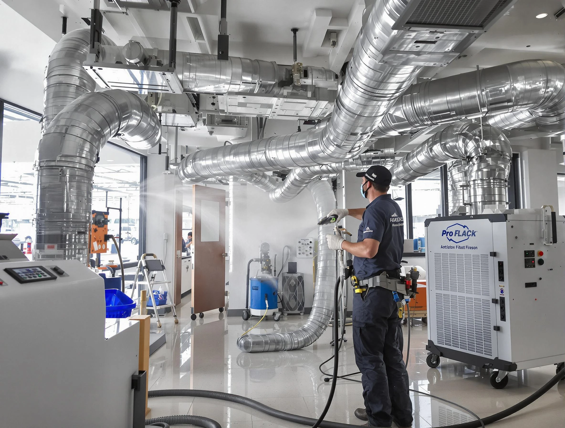 Negative Pressure Air Duct Cleaning in Bernalillo