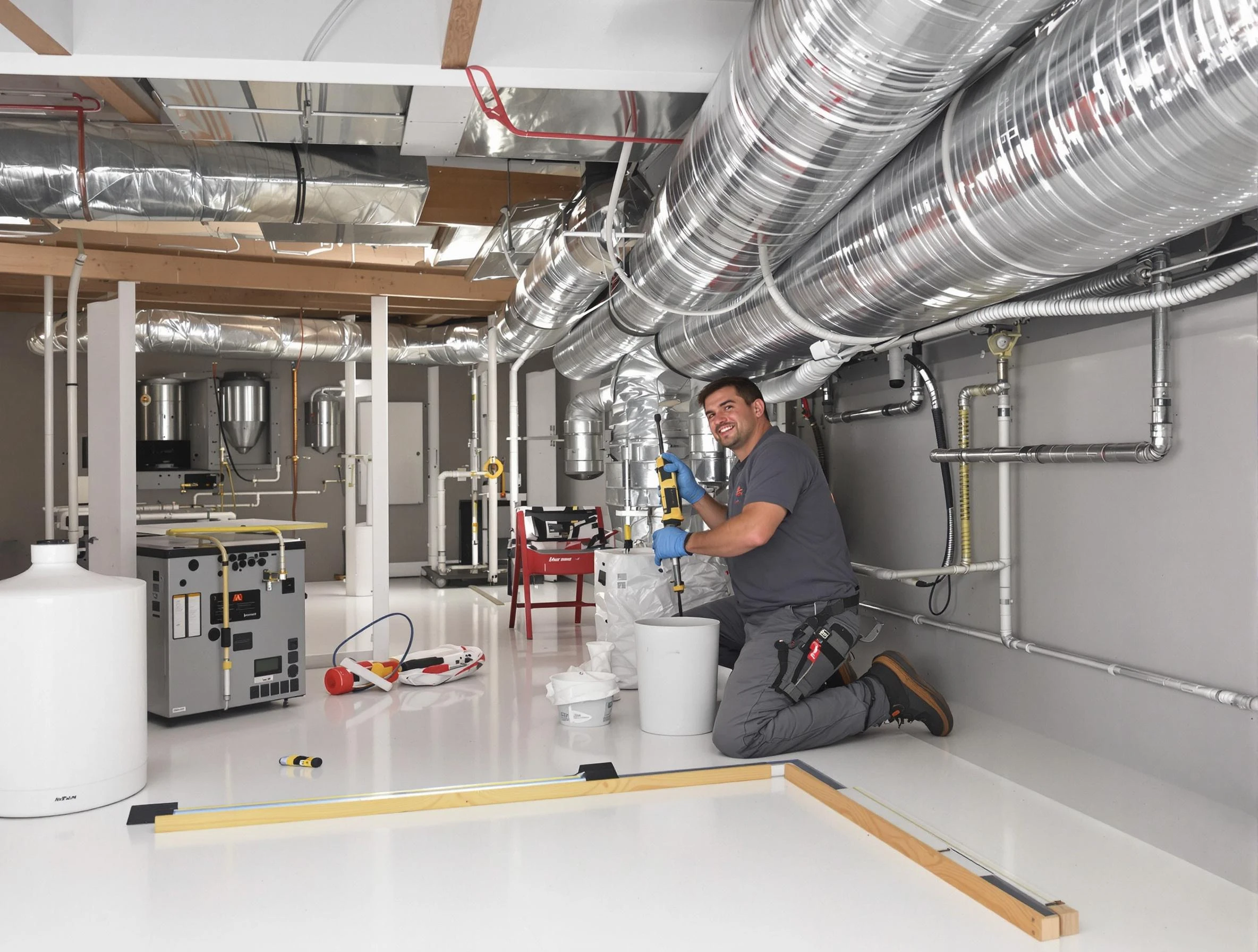 Professional duct sealing service by Bernalillo Air Duct Cleaning in Bernalillo