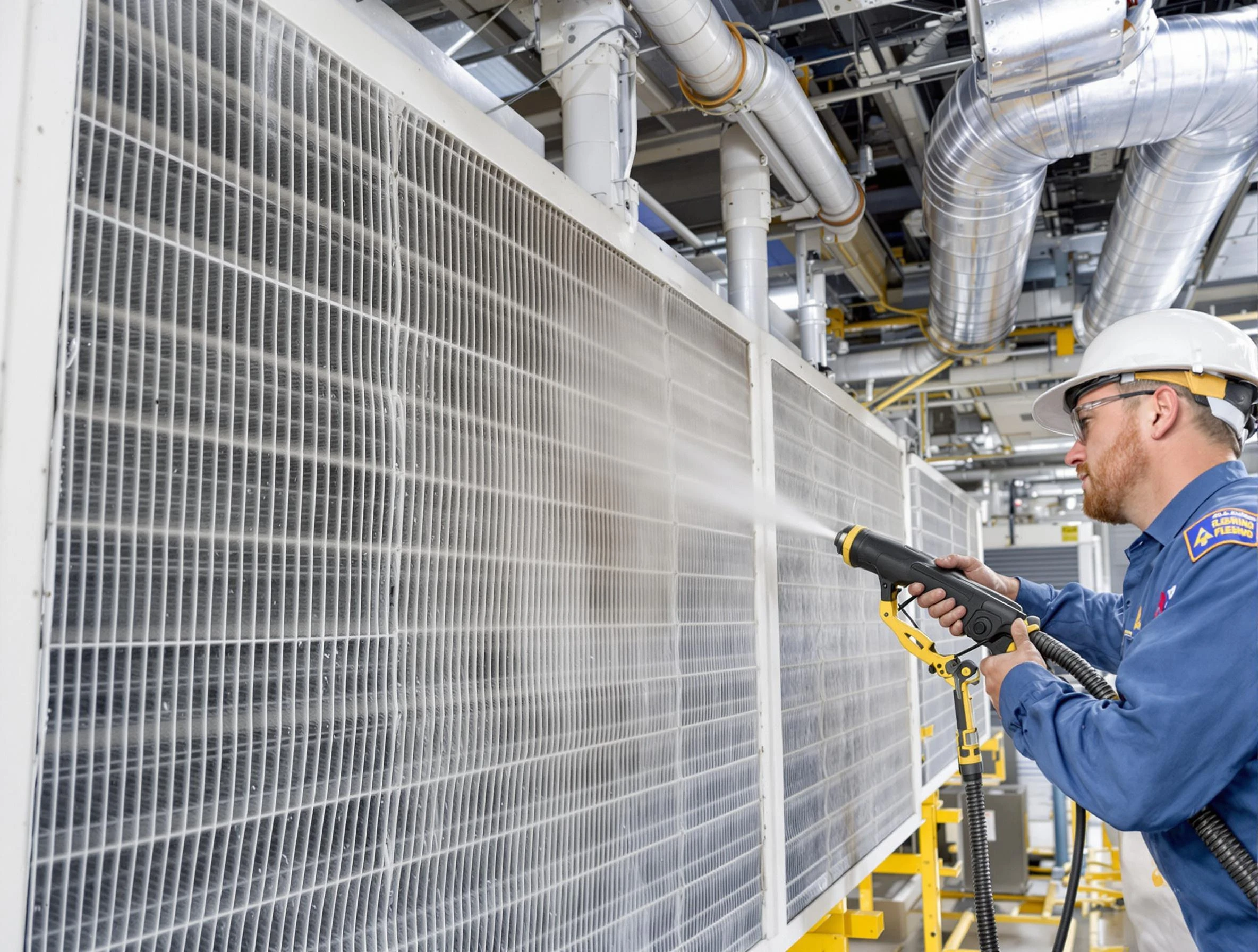 Professional commercial coil cleaning by Bernalillo Air Duct Cleaning in Bernalillo