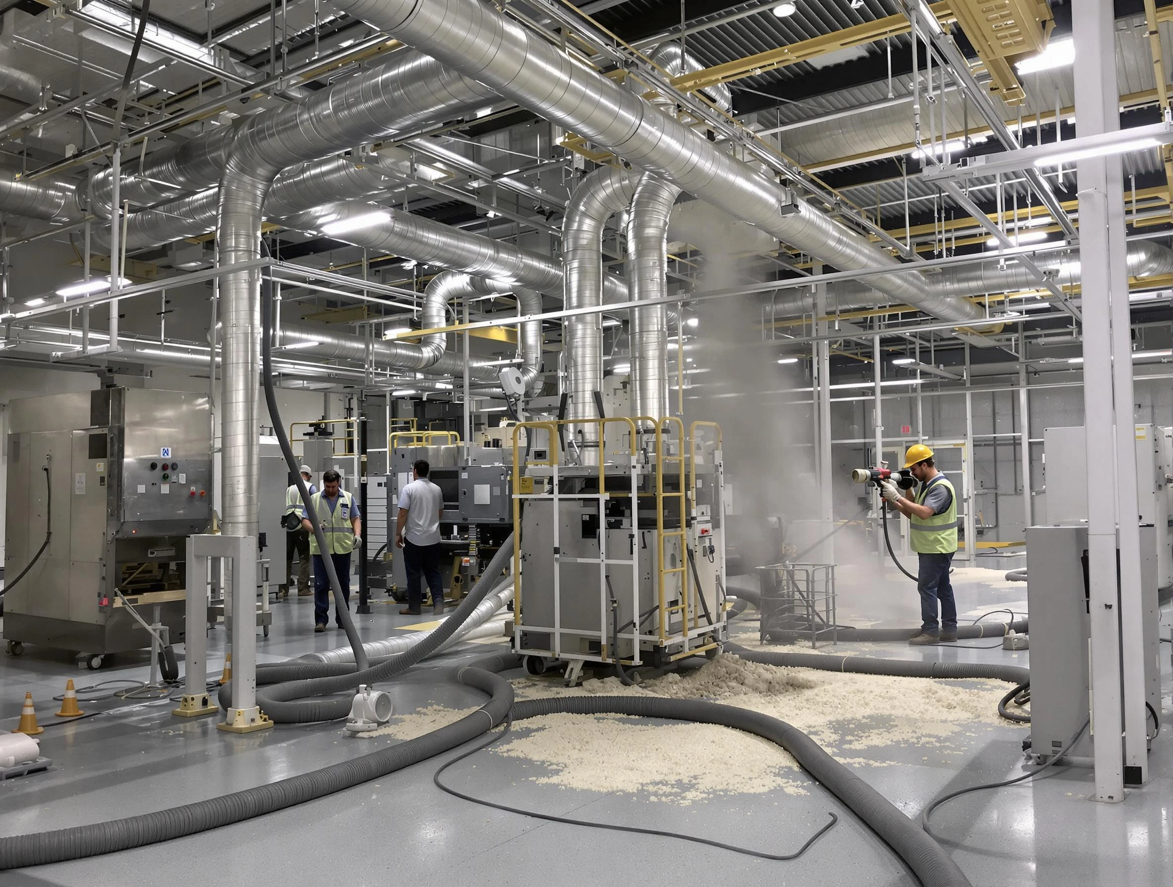 Heavy-duty industrial duct cleaning by Bernalillo Air Duct Cleaning in Bernalillo