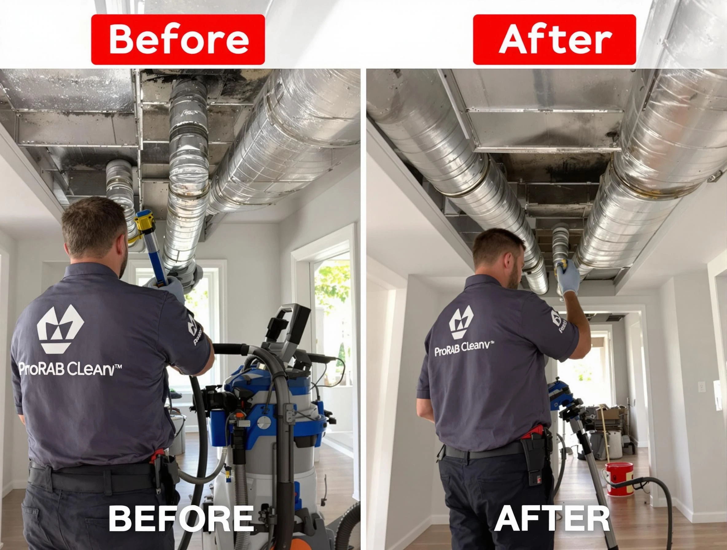 Bernalillo Air Duct Cleaning expert performing thorough residential duct cleaning in a Bernalillo home